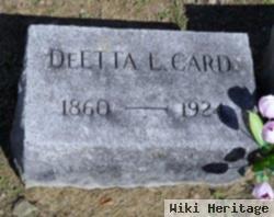 Deetta L. Card