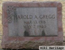 Harold A Gregg