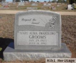 Mary Alma Wardlow Grooms