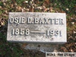 Osie D Westerfield Baxter