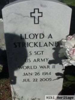 Lloyd A Strickland