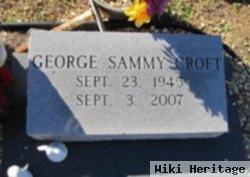 George Sam "sammy" Croft