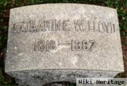 Catharine W Lloyd