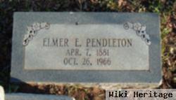 Elmer E Pendleton