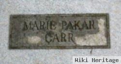 Marie Pakar Carr