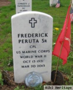 Frederick "pony" Peruta, Sr