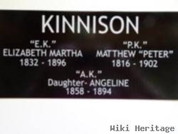 Elizabeth Martha Teeters Kinnison