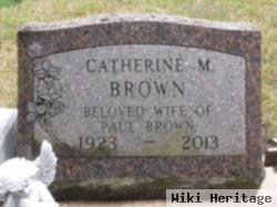 Catherine M Brown