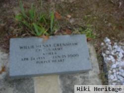 Cpl Willie Henry Crenshaw
