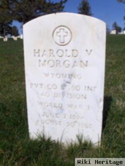 Harold V Morgan