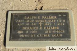 Ralph E Palmer