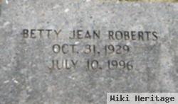 Betty Jean Roberts