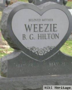 Bertha G. "weezie" Grant Hilton