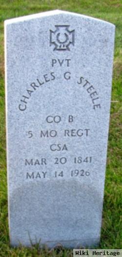 Pvt Charles G. Steele