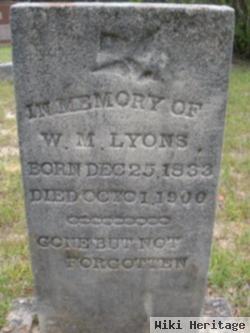 W. M. Lyons