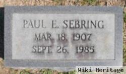 Paul E. Sebring