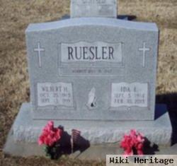 Wilbert H Ruesler