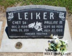 Chester Lee "chet" Leiker, Sr