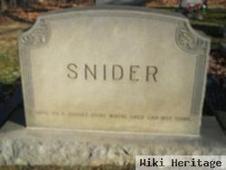 James Roby Snider, Sr