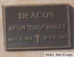 Deacon Aston "paddy" Bailey