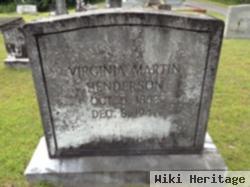 Virginia Martin Henderson