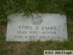 Ethel Dorothy Holzhueter Evans