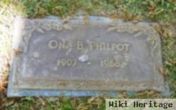 Ona Boutwell Philpot