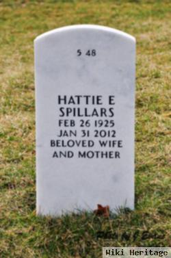 Hattie E Spillars