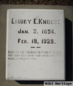 Emory Emanuel Knouse