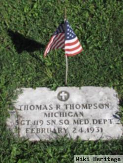 Sgt Thomas Ralph Thompson