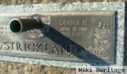 Leano H Hall Strickland