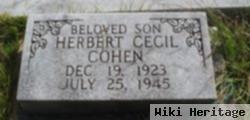 Herbert Cecil Cohen