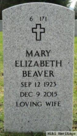 Mary Elizabeth Beaver