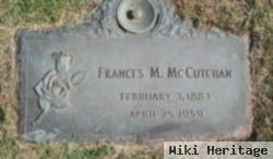 Frances May "fannie" Mccutchan