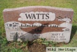 Mary E Watts