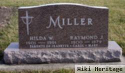 Hilda Wilhelmina Weber Miller