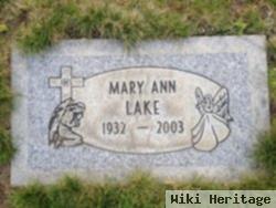 Mary Ann Lake