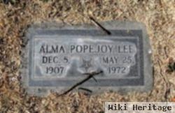 Alma Elizabeth Popejoy Lee