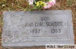 John Carl Schmidt, Ii
