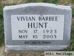 Vivian Barbee Hunt