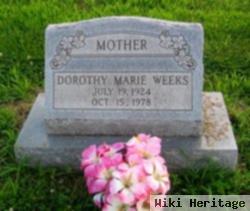 Dorothy Marie Weeks