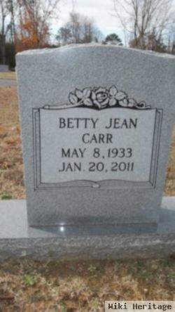 Betty Jean Carr