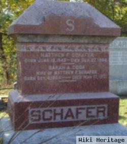 Matthew F Schafer