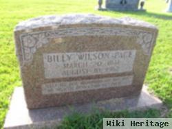 Billy Wilson Pace