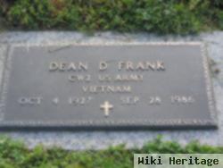 Dean D Frank