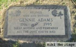 Genevieve Rose "gennie" Adams