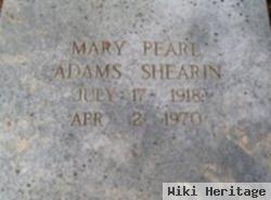 Mary Pearl Adams Shearin