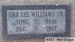 Ora Lee Williams, Jr