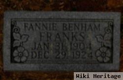 Fannie Benham Franks