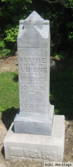 Sarah E. Hoover Sine